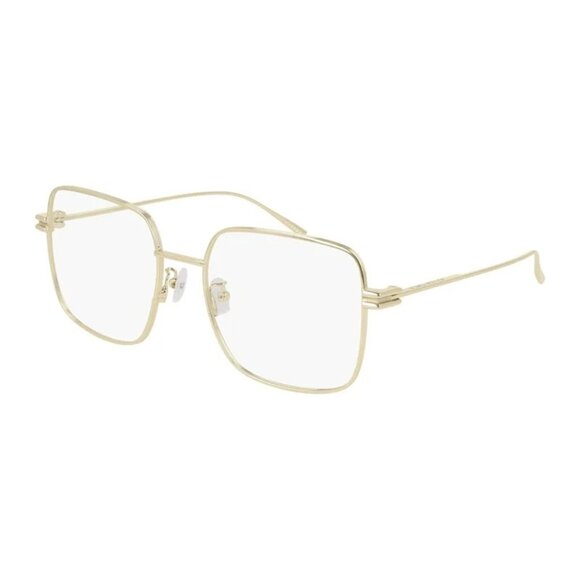 NEW BOTTEGA VENETA EYEGLASSES GOLD WOMEN EYEWEAR BOTTEGA VENETA - Picture 1 of 3